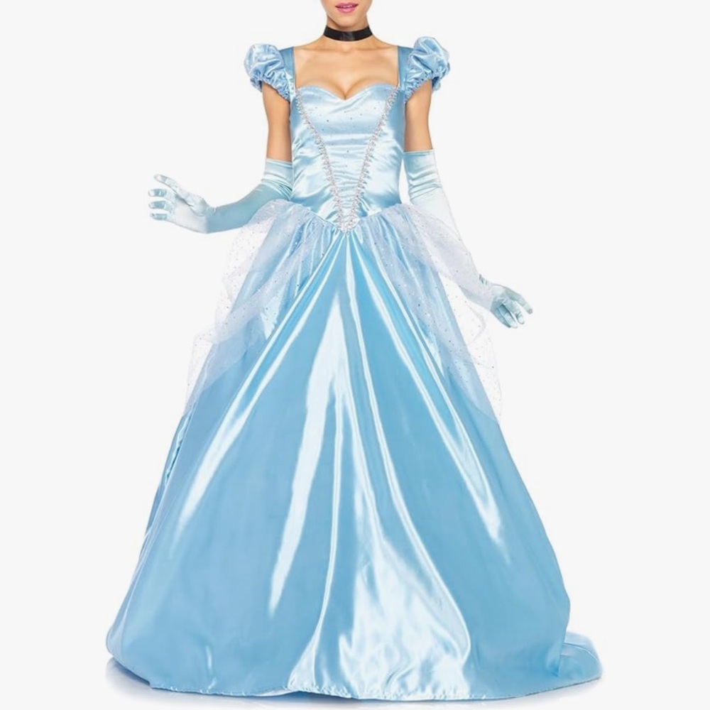 Blue Princess Kids Costume